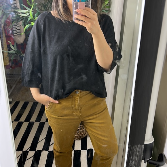 Zara knit  bubble Sleeve light Sweater.‎ - Picture 4 of 4